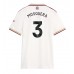 Arsenal Cristhian Mosquera #3 Tredjedrakt Dame 2025-26 Korte ermer